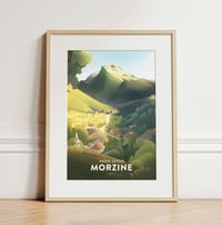 Image 4 of Affiche Fine Art - Morzine, Haute-Savoie