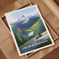 Image 1 of Affiche Fine Art - Châtel, Haute-Savoie