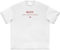 Image 2 of Heavyweight Earth Tone "Dreamers Club" T-shirt - White 305gsm|9.0oz