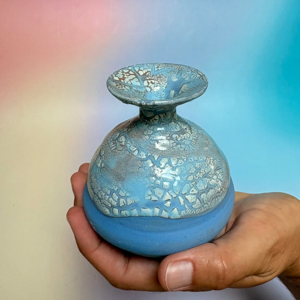 Image of Lot of rainbow Vases 