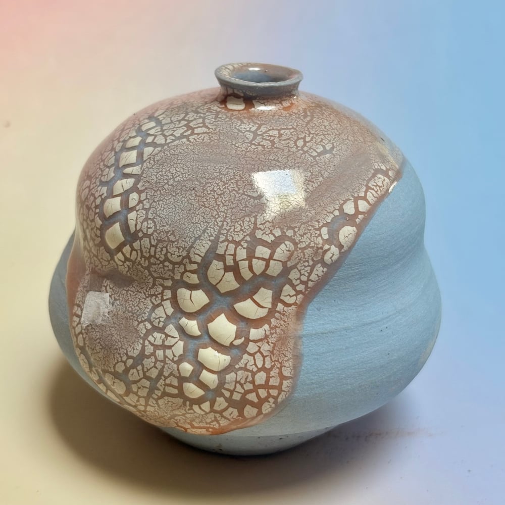 Image of Lot of rainbow Vases 