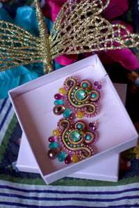 Image 1 of Mini Earrings - Jasmine - Fermoirs Or en Gold Filled 14 ct
