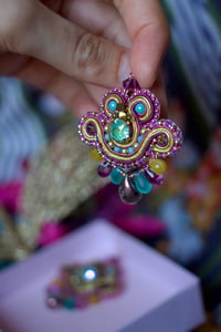 Image 2 of Mini Earrings - Jasmine - Fermoirs Or en Gold Filled 14 ct