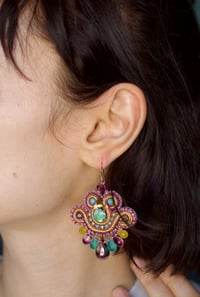 Image 7 of Mini Earrings - Jasmine - Fermoirs Or en Gold Filled 14 ct