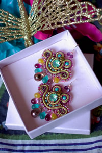 Image 4 of Mini Earrings - Jasmine - Fermoirs Or en Gold Filled 14 ct