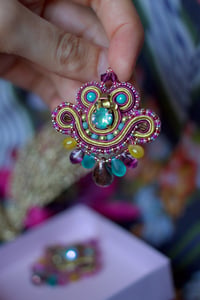 Image 6 of Mini Earrings - Jasmine - Fermoirs Or en Gold Filled 14 ct