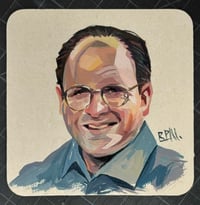 George Costanza Original Painting (Coaster)