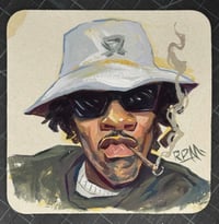 RedMan Original Painting (Coaster)