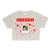 Image 1 of OBSESSION CREAM CROP TOP