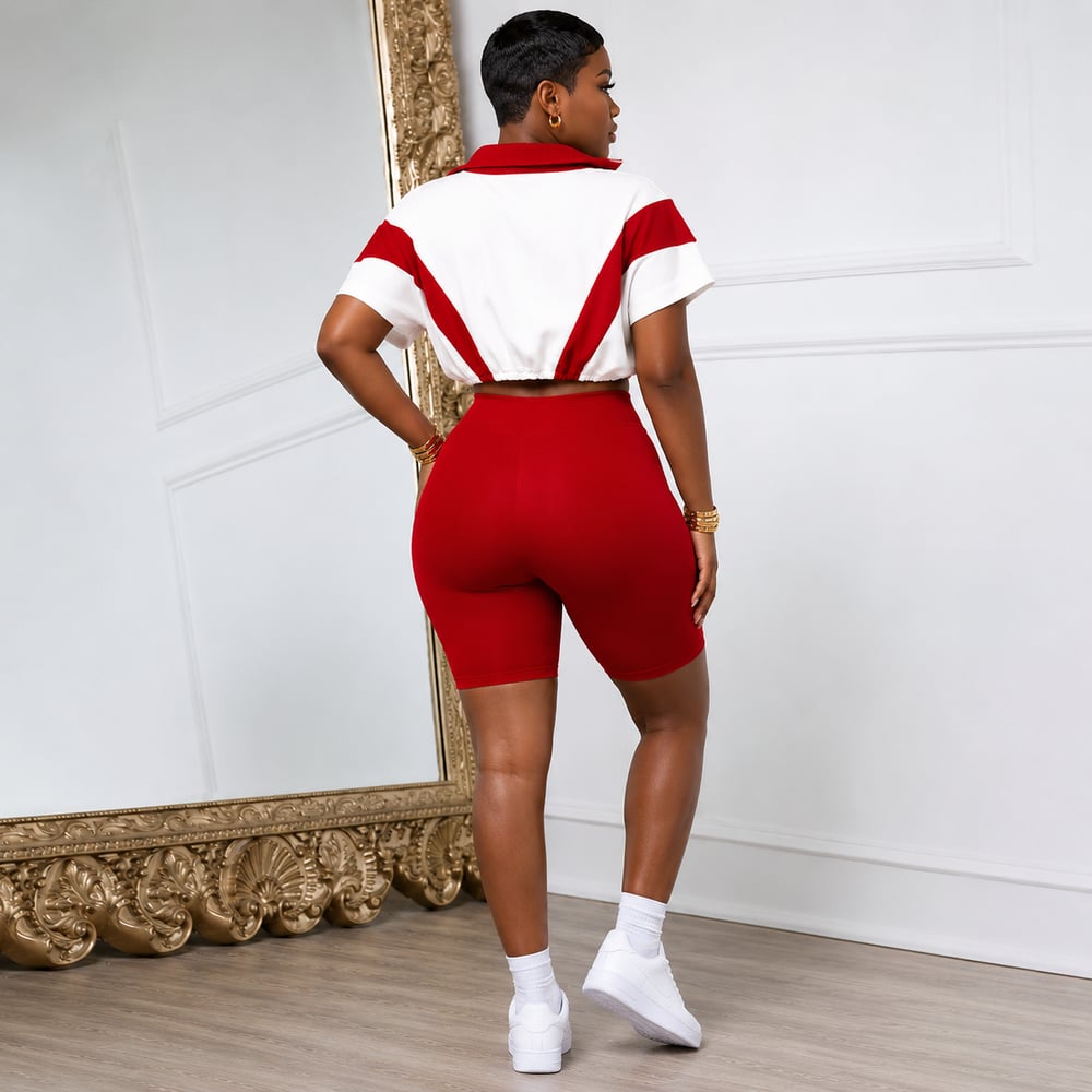 Image of Colorblock Biker set 