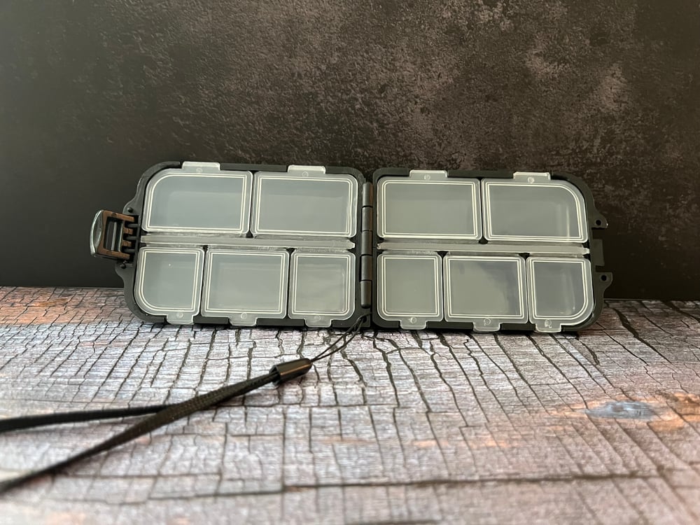 Image of Small finesse tackle box 2 pack orange & black