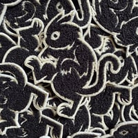 Dancing Cat Chenille Patch #1