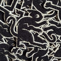 Dancing Cat Chenille Patch #2