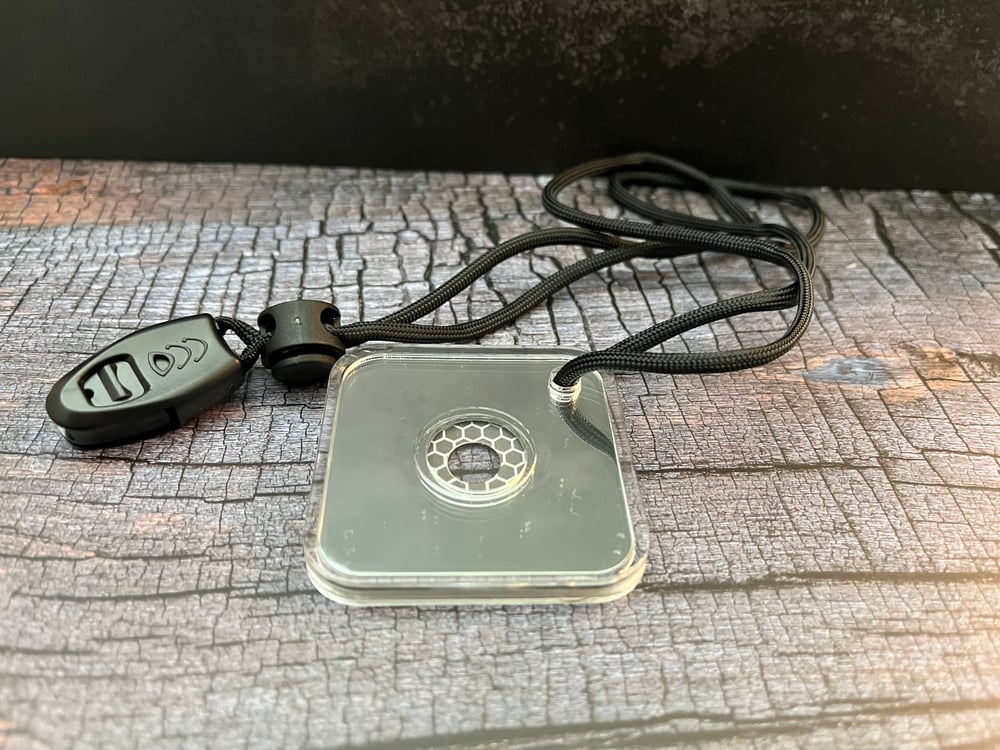 Image of Emergency signal mirror whistle combo