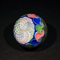 Image 2 of Pastel Reticello w/Fume Pinwheels