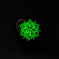 Image 2 of UV Lavender Dot Implosion Marble