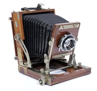Image 8 of Nagaoka MKII Ultralight 4X5 camera 135mm + 90mm Lenses + Holders + Film #2925