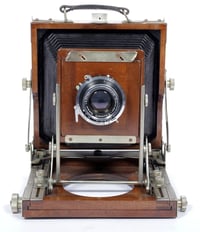 Image 2 of Nagaoka MKII Ultralight 4X5 camera 135mm + 90mm Lenses + Holders + Film #2925