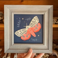 Image 1 of Cut paper square moth