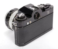 Image 4 of Nikon Nikkormat EL BLACK 35mm SLR film camera with Nikkor S 50mm F1.4 lens #2926