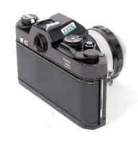 Image 6 of Nikon Nikkormat EL BLACK 35mm SLR film camera with Nikkor S 50mm F1.4 lens #2926