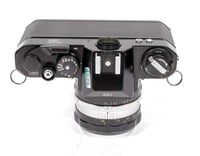 Image 7 of Nikon Nikkormat EL BLACK 35mm SLR film camera with Nikkor S 50mm F1.4 lens #2926