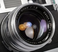 Image 9 of Share Canon 7 35mm Rangefinder camera with Nikkor 50mm F1.8 lens #2929