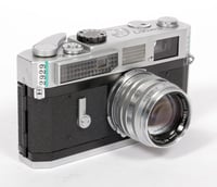 Image 1 of Share Canon 7 35mm Rangefinder camera with Nikkor 50mm F1.8 lens #2929
