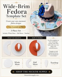 Image 1 of All New Wide Brim Fedora  Kit 