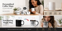 Image 1 of PERSONALIZED COFFEE MUGS 