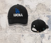 Image 7 of L.A. LUCHA - Cap (Gray, Royal Blue, Black)