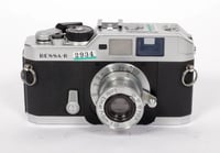 Image 2 of Voigtlander Bessa R 35mm Rangefinder camera + Leic Leitz Elmar 50mm F3.5 lens #2934