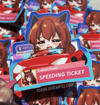 [3" Sticker] Speeding Ticket Maruzensky