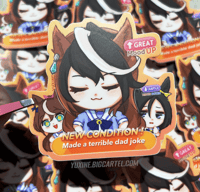  [3" Sticker] Symboli Rudolph (Orange Condition)