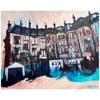 Image 1 of Kensington Gate Lane - Acrylic on Canvas 