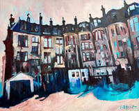 Image 2 of Kensington Gate Lane - Acrylic on Canvas 