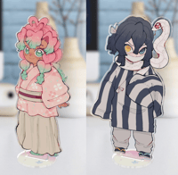 Image 1 of Pint Sized Obamitsu Acrylic Standees