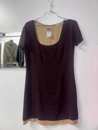 Image 1 of 90s d&g scoop dress
