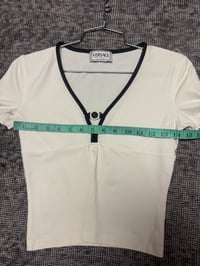 Image 4 of versace intenstive crop top 