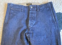 Image 2 of A Vontade indigo dyed denim jeans, made in Japan, size M (32”)