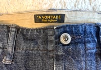 Image 3 of A Vontade indigo dyed denim jeans, made in Japan, size M (32”)