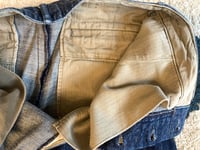 Image 5 of A Vontade indigo dyed denim jeans, made in Japan, size M (32”)