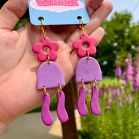 Image 1 of Violet BloomBell Dangles 