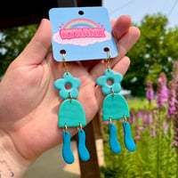 Image 2 of Cerulean BloomBell Dangles 