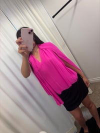 Image 2 of silk plein sud top