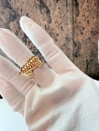 Image 1 of gold laminated ring 
