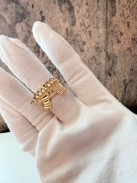 Image 2 of gold laminated ring 
