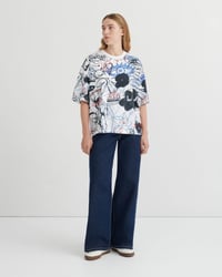 Image 6 of kowtow oversized boxy tee anniversary print