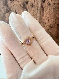 Image 1 of Alice gold laminated ring size 7