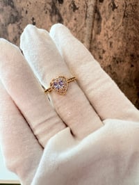Image 2 of Alice gold laminated ring size 7